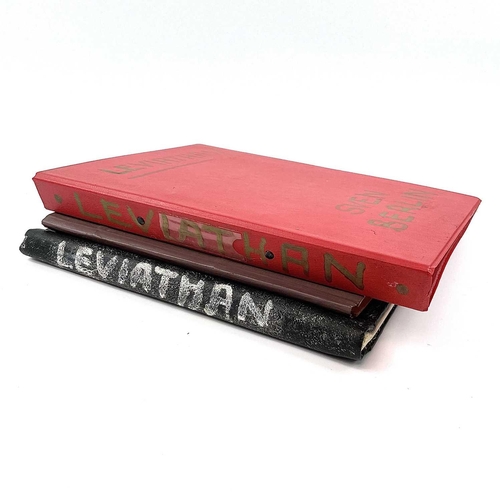 204 - Sven BERLIN (1911-1999) 'Leviathan' A lot of three typescripts relating to Berlin's 1980 unpublished... 