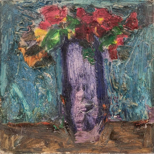 209 - Sven BERLIN (1911-1999) Still Life Oil on board 28 x 28cm