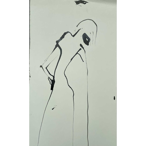 25 - Sven BERLIN (1911-1999) A large selection of loose drawings Ink and charcoal on paper Largest drawin... 