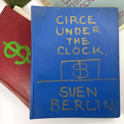 281 - Sven BERLIN (1911-1999) 'Circle Under The Clock: An Experiment in Paradise' Three typescripts and th... 