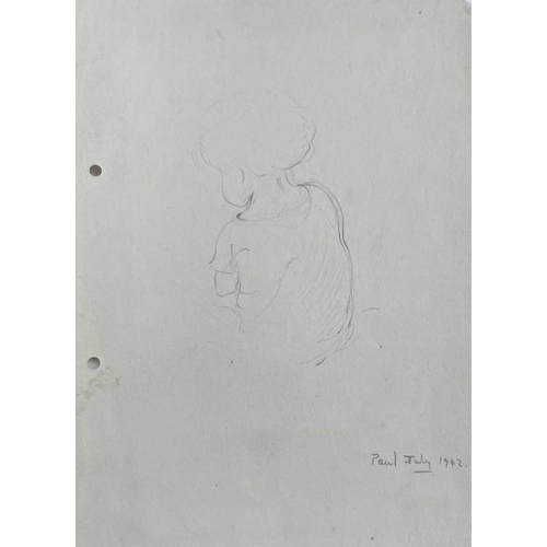 283 - Sven BERLIN (1911-1999) Early drawings, various studies of the artist's children, 10 works Including... 