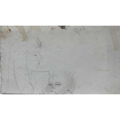 283 - Sven BERLIN (1911-1999) Early drawings, various studies of the artist's children, 10 works Including... 