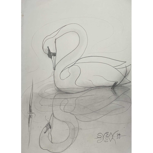 295 - Sven BERLIN (1911-1999) Animal drawings