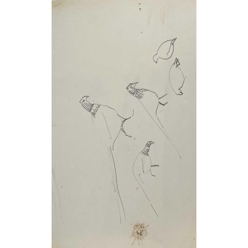 295 - Sven BERLIN (1911-1999) Animal drawings