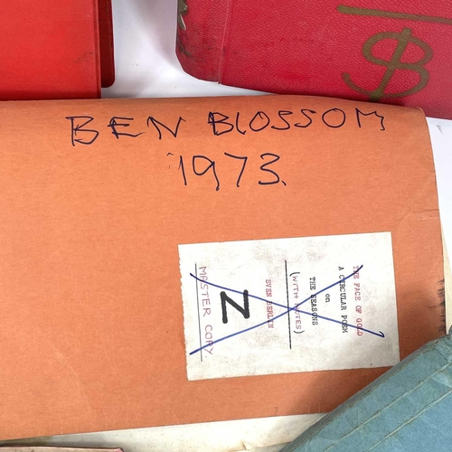 3 - Sven BERLIN (1911-1999) 'Ben Blossom: a Secret Childhood' A collection of six books and folders, con... 