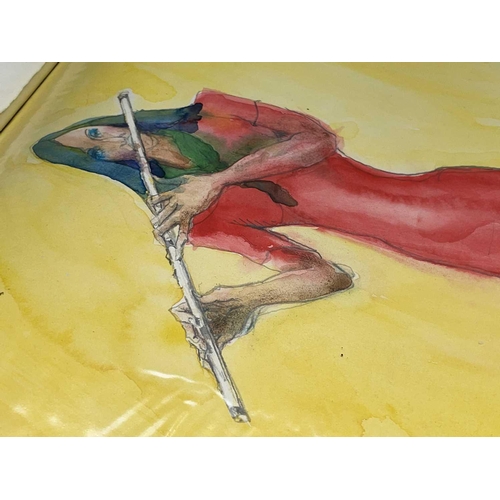 314 - Sven BERLIN (1911-1999) Watercolours 1980-19?? An album of approximately 16 works Many signed and da... 