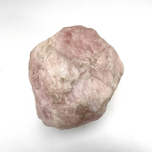 329 - Sven BERLIN (1911-1999) A large piece of unworked Rose Quartz H15 x W19cm (approximately)