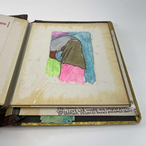 357 - Sven BERLIN (1911-1999) The Persian Book By Sven Berlin 1993. A large book containing handwritten po... 