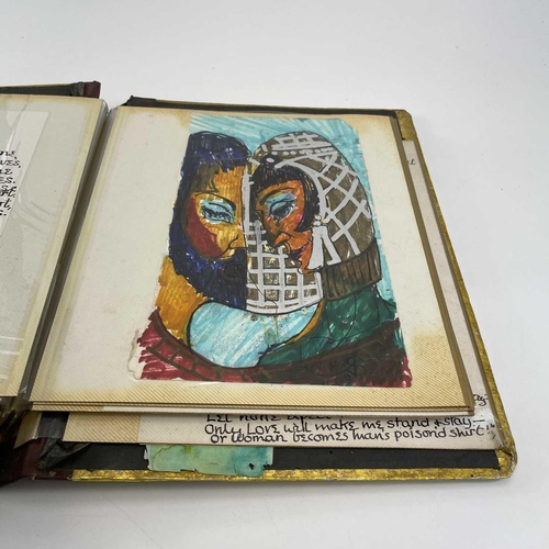 357 - Sven BERLIN (1911-1999) The Persian Book By Sven Berlin 1993. A large book containing handwritten po... 