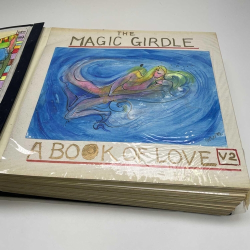 363 - Sven BERLIN (1911-1999) 'The Magic Girdle - Vol 2: Cestus - A Book of Love' A handwritten and illust... 