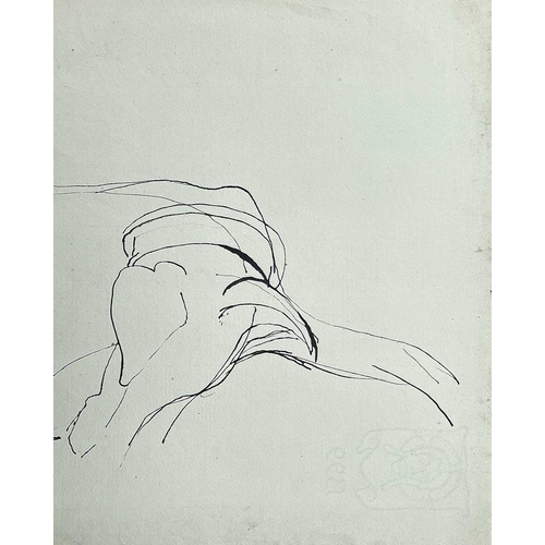 371 - Sven BERLIN (1911-1999) A large selection of loose drawings Ink and charcoal on paper Largest drawin... 