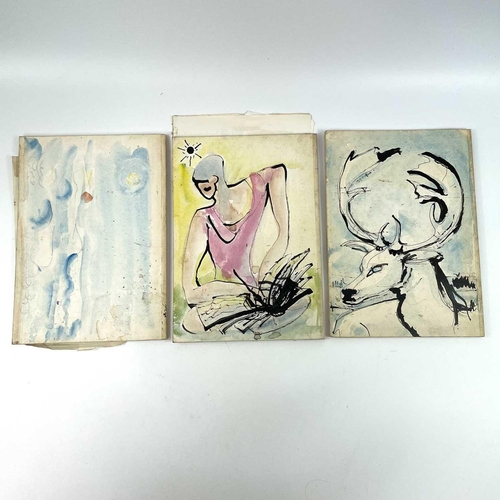 388 - Sven BERLIN (1911-1999) A selection of three handwritten poetry books. The selection includes, 'Beau... 