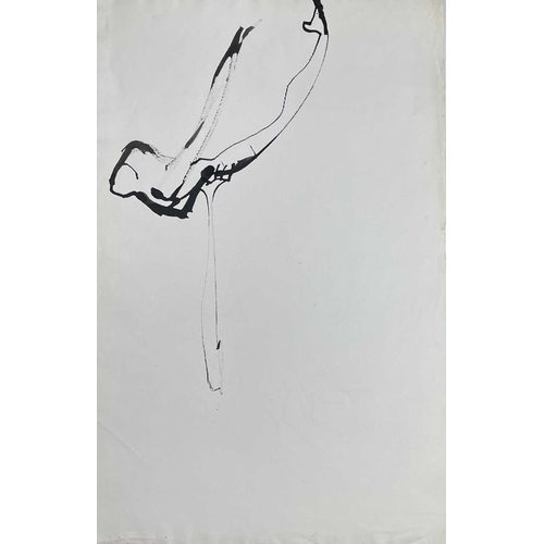 390 - Sven BERLIN (1911-1999) Untitled (Dancers) Ink on paper 49x29cm