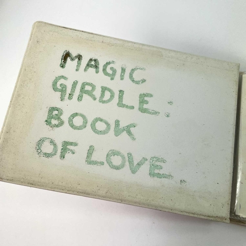 394 - Sven BERLIN (1911-1999) 'Magic Girdle Book of Love. SYZYGY II'. A book containing poetry and illustr... 