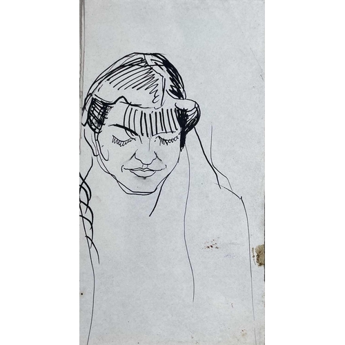 401 - Sven BERLIN (1911-1999) Studies of the artist's second wife Juanita, 5 works Two signed and dated 19... 