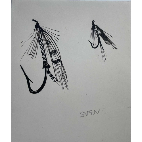 411 - Sven BERLIN (1911-1999) Eleven sketches Pencil, pen & ink Some signed 13x15cm - 21x29cm