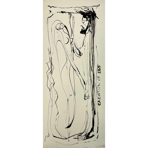 430 - Sven BERLIN (1911-1999) Three loose drawings Ink on paper 25x57cm