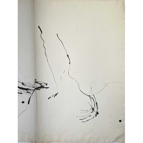 449 - Sven BERLIN (1911-1999) Untitled (Goose) Ink on paper 59x40cm