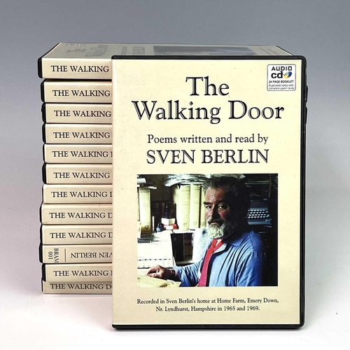 89 - Sven's briefcase, 13 CDs of his poetry 