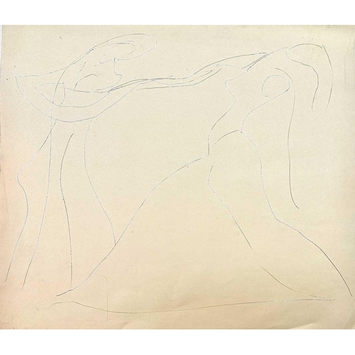 99 - Sven BERLIN (1911-1999) Study for the Little Mother, May 1963 (his daughter Janet) Together with a s... 