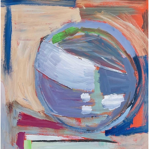 136 - Fergus HILTON (1966) 'Storm' Oil on board Signed, inscribed and dated 2003. 60 x 60cm