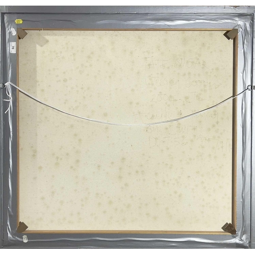 164 - Jessica COOPER (1967) Tate Sugar Acrylic and pencil on paper Signed, inscribed and dated 2004 to ver... 