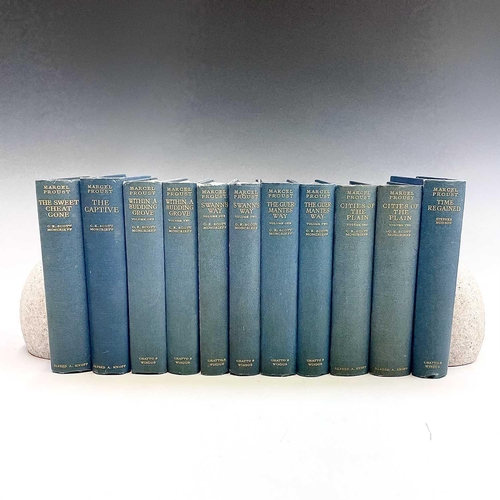 1006 - MARCEL PROUST. 'The Guermantes Way,' C.K. Scott Moncrieff, two vols, first English edition, original... 