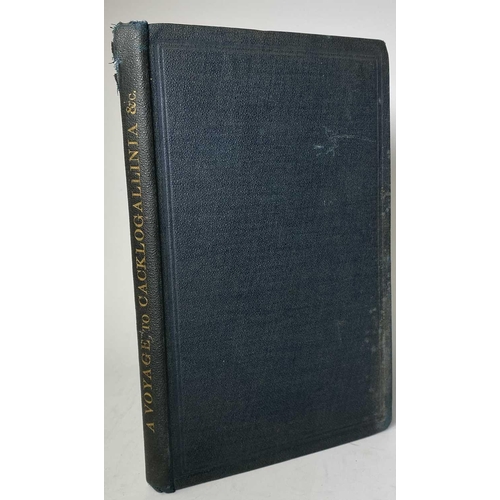 14 - Capt SAMUEL BRUNT. 'A Voyage to Cacklogallinia: With a Description of the Religion, Policy, Customs ... 