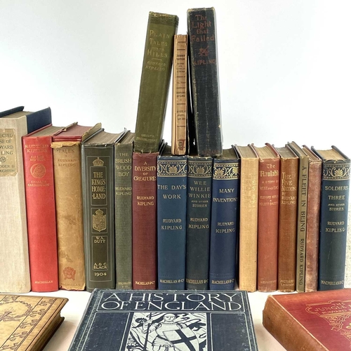 2 - RUDYARD KIPLING. 'The Naulahka: A Story of West and East,' first edition, original orange cloth, own... 