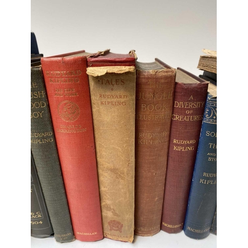 2 - RUDYARD KIPLING. 'The Naulahka: A Story of West and East,' first edition, original orange cloth, own... 