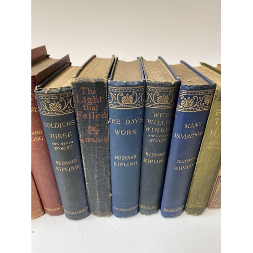 2 - RUDYARD KIPLING. 'The Naulahka: A Story of West and East,' first edition, original orange cloth, own... 