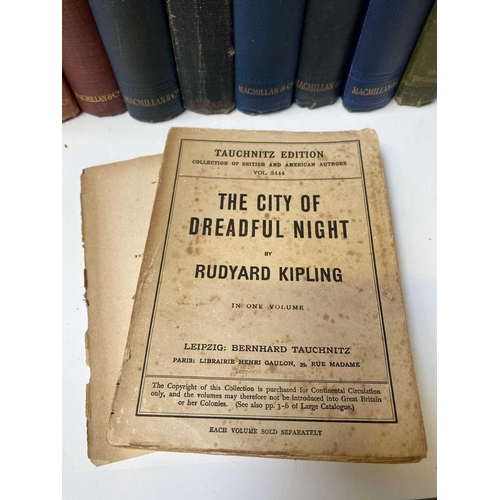 2 - RUDYARD KIPLING. 'The Naulahka: A Story of West and East,' first edition, original orange cloth, own... 