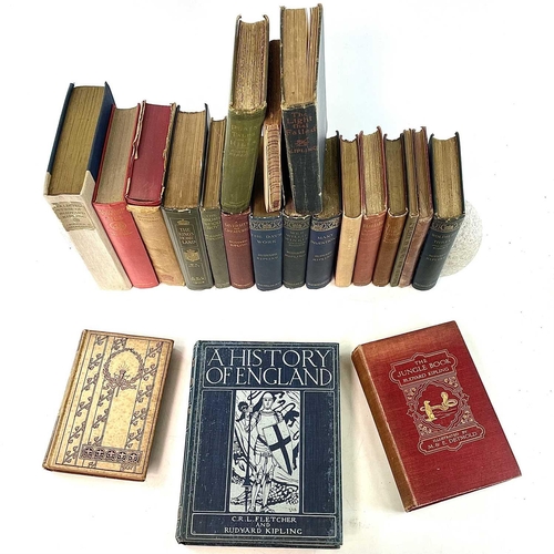 2 - RUDYARD KIPLING. 'The Naulahka: A Story of West and East,' first edition, original orange cloth, own... 