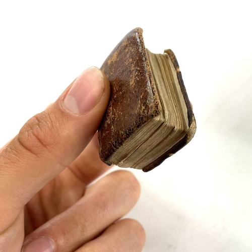 29 - MINIATURES. A collection of, including a 'thumb' bible, Printed for William Harris, 1771. (16)