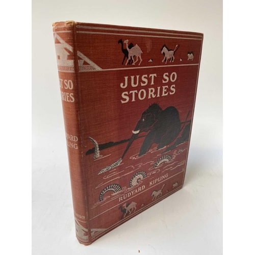 3 - RUDYARD KIPLING. 'The Jungle Book,' reprint, original cloth with gilt embossed decorations, spine en... 