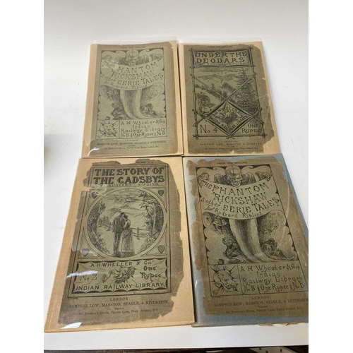 3 - RUDYARD KIPLING. 'The Jungle Book,' reprint, original cloth with gilt embossed decorations, spine en... 