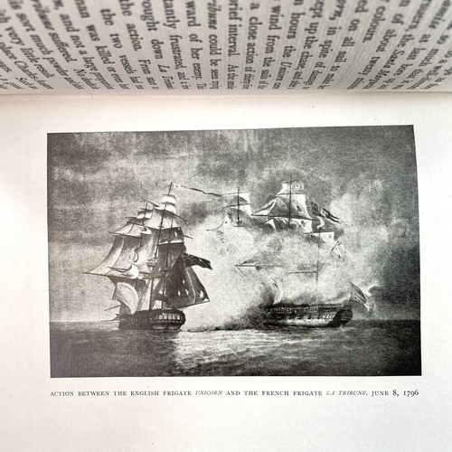 30 - (AUSTEN) Jane Austen's Sailor Brothers, cloth, frontis engraving, John Lane, London, 1906: AUSTEN-LE... 