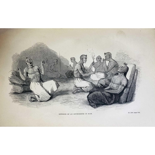 31 - FREDERICK ARTHUR NEALE. 'Narrative of a Residence in Siam,' morocco gilt, engraved frontis, ex libri... 