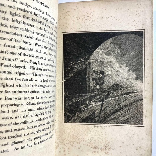 36 - W. HARRISON AINSWORTH. 'Jack Sheppard. A Romance,' triple decker set (three vols), uniformly bound i... 