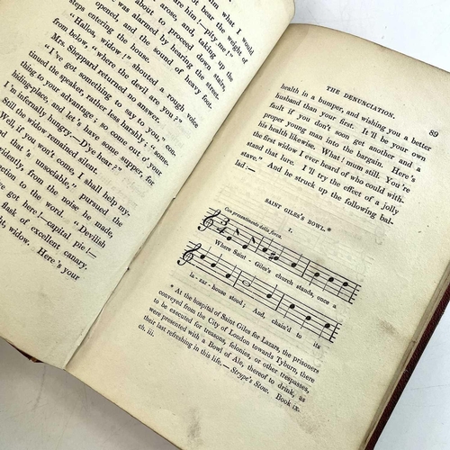 36 - W. HARRISON AINSWORTH. 'Jack Sheppard. A Romance,' triple decker set (three vols), uniformly bound i... 