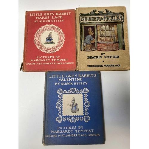 4 - BEATRIX POTTER. Twenty works in varying conditions, including two 'Flopsy Bunny's,' 'The Pie and the... 