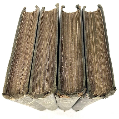 41 - WILLIAM MAKEPIECE THACKERAY. 'The History of Pendennis,' two vols, original cloth, chipped ends to s... 