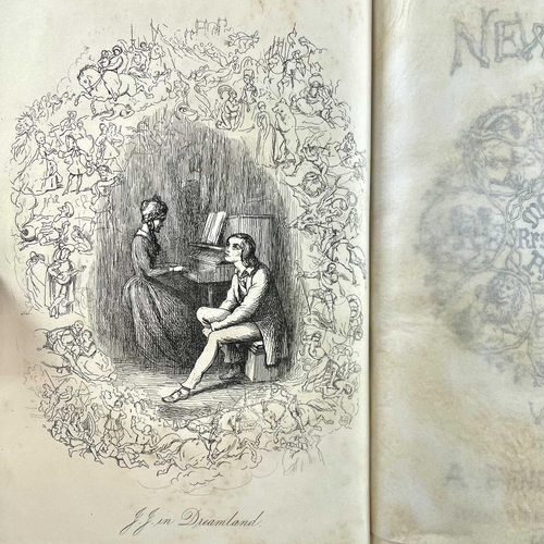 41 - WILLIAM MAKEPIECE THACKERAY. 'The History of Pendennis,' two vols, original cloth, chipped ends to s... 