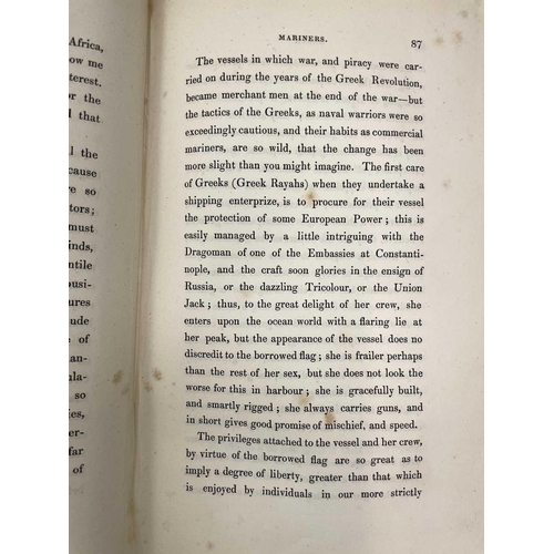 43 - A. W. KINGLAKE. 'Eothen, or, Traces of Travel brought home from the East,' original green cloth with... 