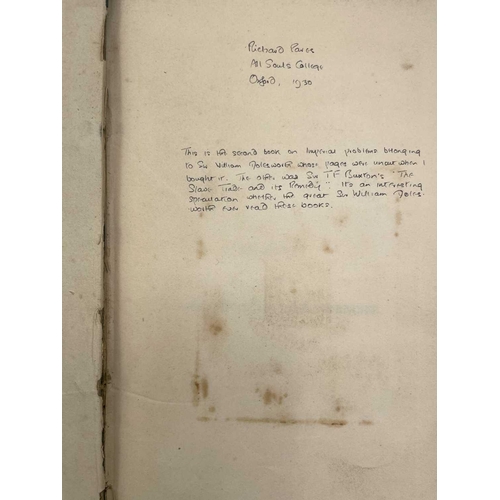 45 - GEORGE CORNEWALL LEWIS. 'Essay on the Government of Dependencies,' 8vo, publishers boards, front boa... 