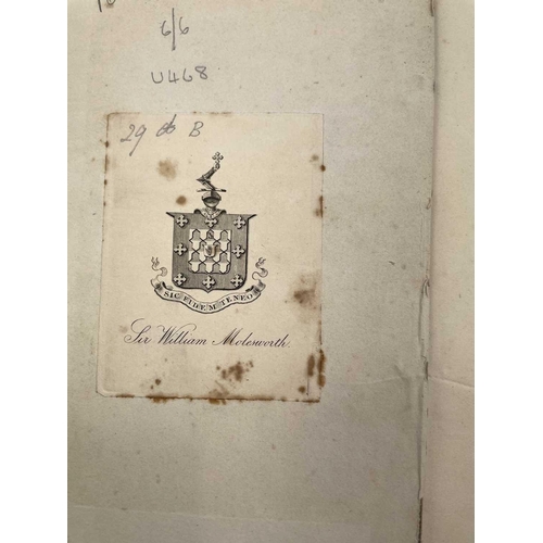 45 - GEORGE CORNEWALL LEWIS. 'Essay on the Government of Dependencies,' 8vo, publishers boards, front boa... 