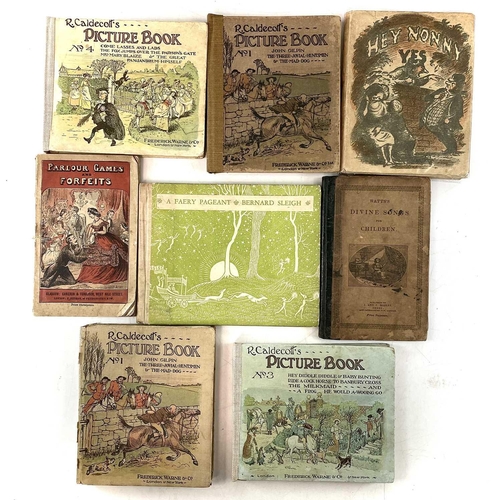 5 - Fifteen children's books from the late 19th century and early 20th century including four 'R. Caldec... 