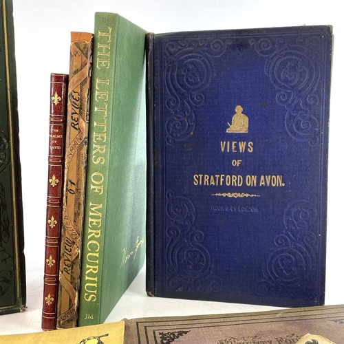 54 - 'Stratford-Upon-Avon, The Home of William Shakspeare, Pictorially Illustrated,' original cloth, hand... 