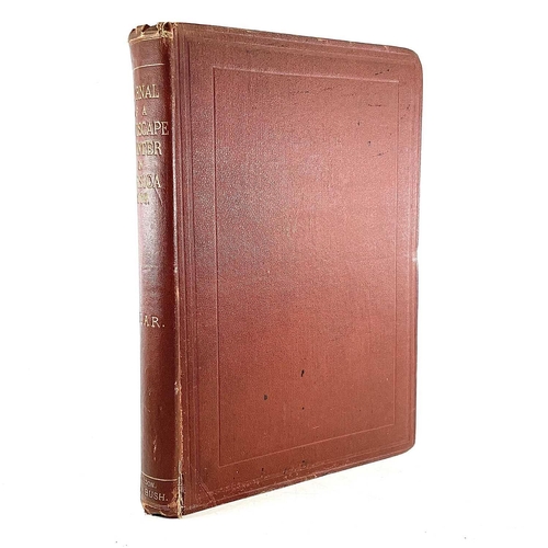 57 - EDWARD LEAR. 'Journal of a Landscape Painter in Corsica,' first edition, original russet cloth, spli... 