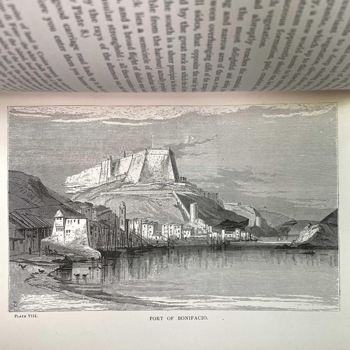 57 - EDWARD LEAR. 'Journal of a Landscape Painter in Corsica,' first edition, original russet cloth, spli... 